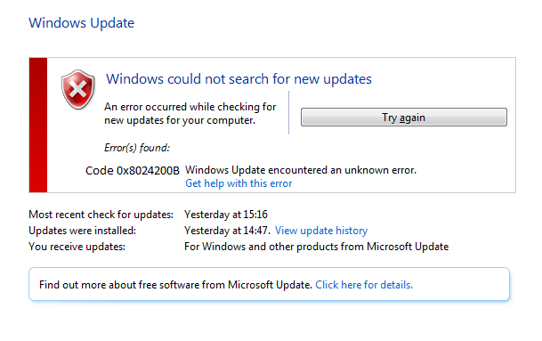 usunąć błąd aktualizacji systemu Windows 10 0x8024200B